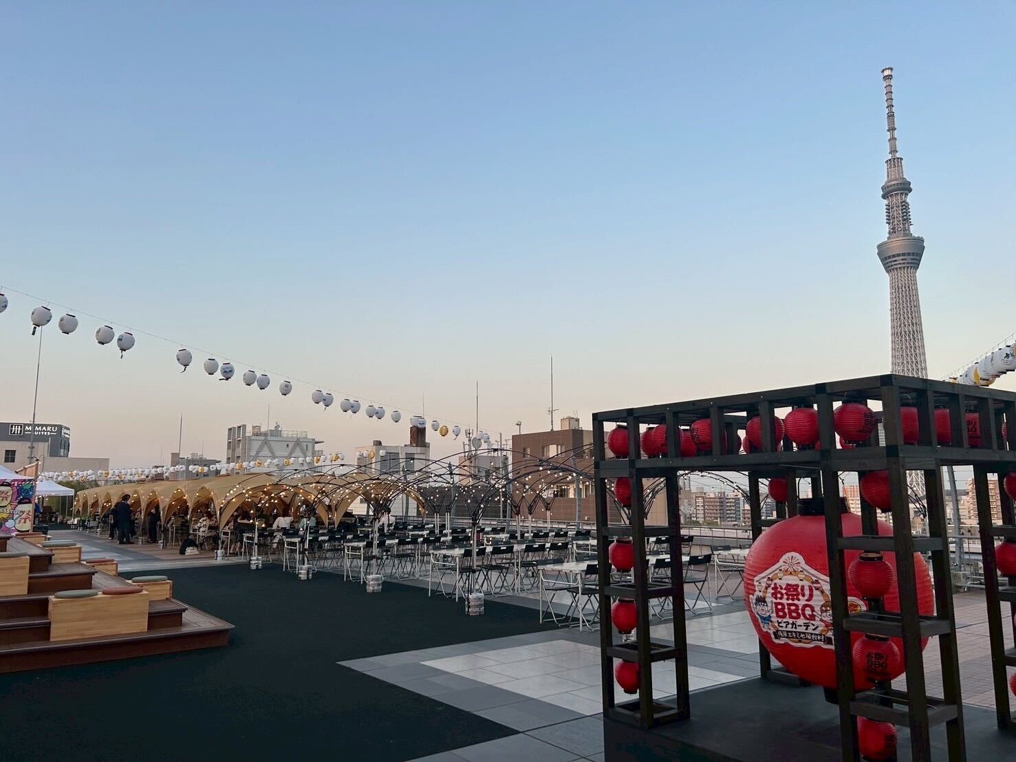 お祭りBBQビアガーデン 浅草エキミセ屋台村】オープンです🎉 - 株式